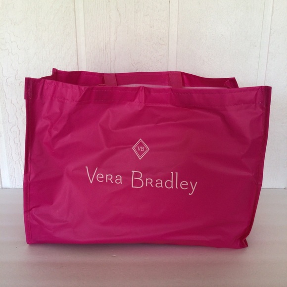 VERA BRADLEY LARGE REUSABLE TOTE BAG - Picture 1 of 8